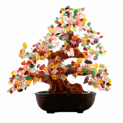 Árbol multicolor buena suerte