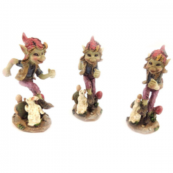 Figurita "3 Pixies Danseurs"