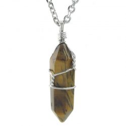 Piedra hexagonal hombre mujer suerte