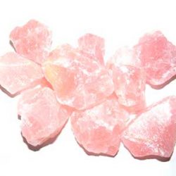 Cuarzo rosa amor mineral natural