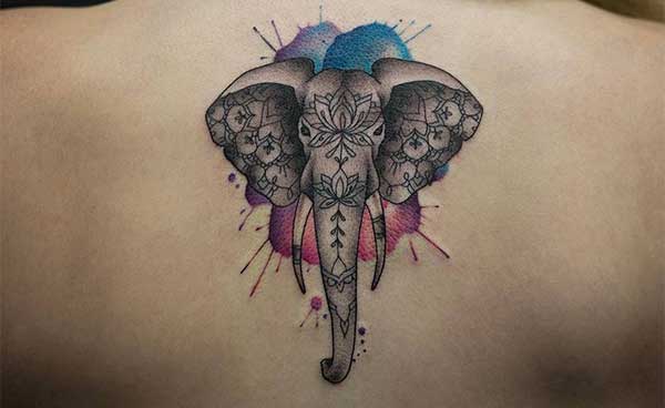 tatuaje elefante